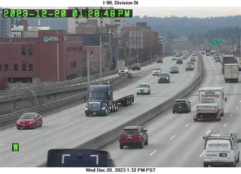 WSDOT - I-90 at MP 282.2: Division #1 Camera