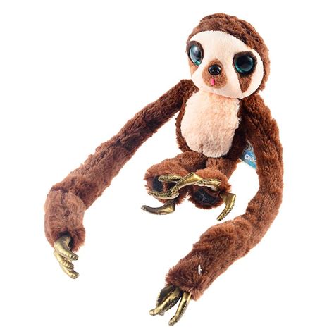 2020 The Croods Cartoon Character Long Arms Plush Stuffed Soft Toys Belt Monkey DollsSmall Size ...