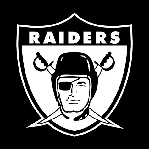 Throwback Raiders 4 Life Shield Decal/Window Sticker | Raiders, Raiders wallpaper, Raiders win