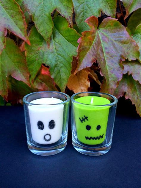 Franks and Screams - DIY Halloween Candles | Halloween candles diy, Halloween candles, Halloween diy