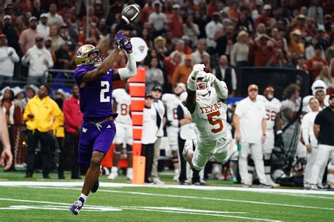 Washington outlasts Texas in the Sugar Bowl in the College Football ...