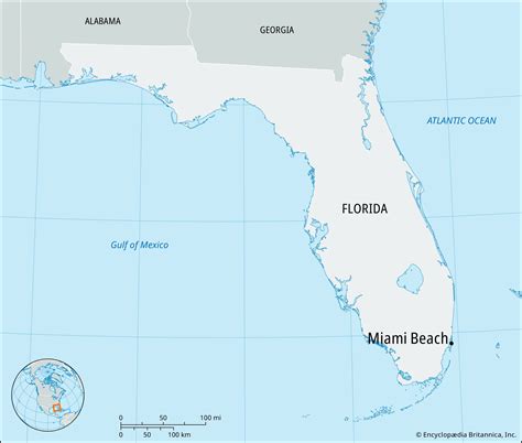 Map Of Miami Florida And Surrounding Areas - Robin Christin