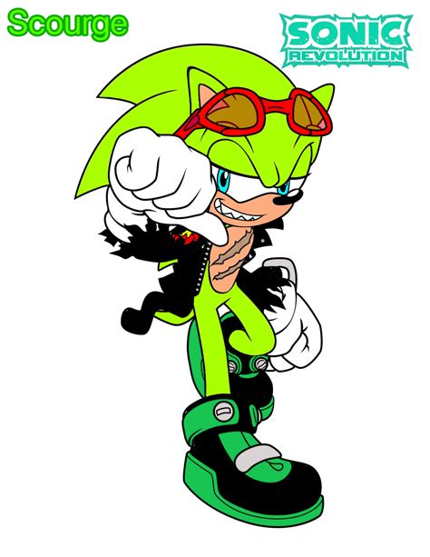 Scourge The Hedgehog by CharmagneTheHedgehog on DeviantArt