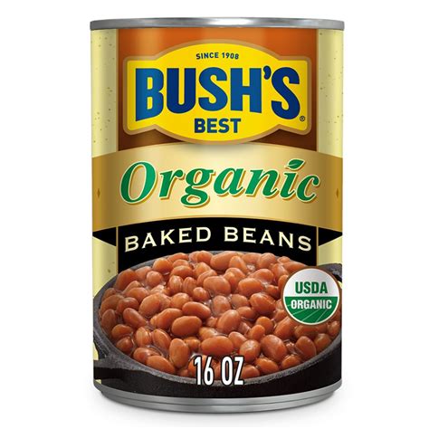 Bush's Best Organic Baked Beans - Shop Beans & Legumes at H-E-B