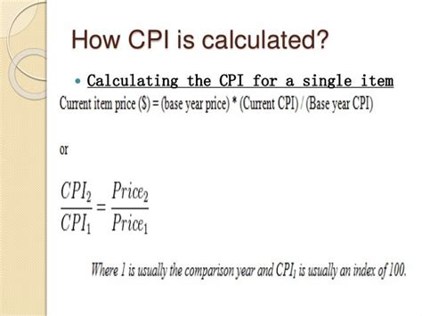 CPI as a new measure for inflation fm