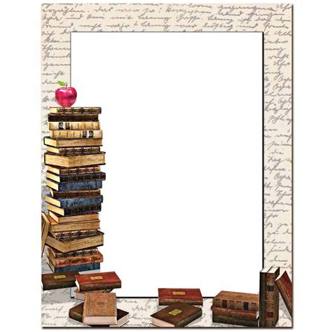 Book Themed Stationery | Library Stationery Paper