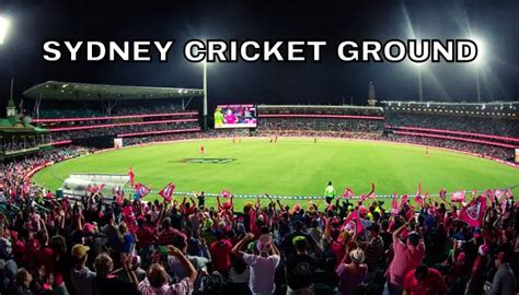 Sydney Cricket Ground Parking | Capacity | Pitch Report | Seating Plan | Records