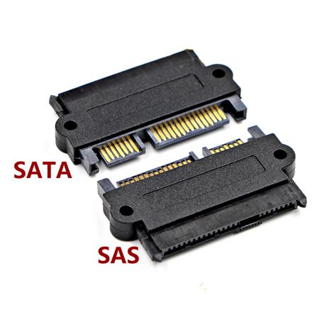 SFF-8482 SAS Hard Disk to SATA 22 pin Hard Disk Drive Connector HDD Adapter Converter for ...