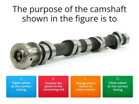 Engine Components - Quiz