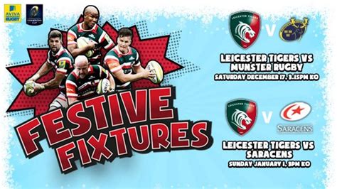 Join us for Tigers Festive fixtures | Leicester Tigers