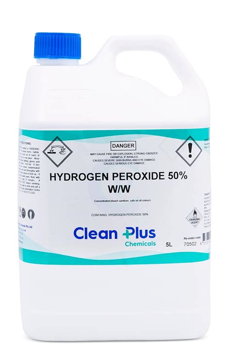 Clean Plus Hydrogen Peroxide 50% - Ultimate Cleaning Products