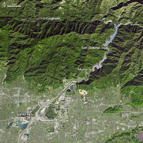 San Gabriel River Flood Control : Image of the Day