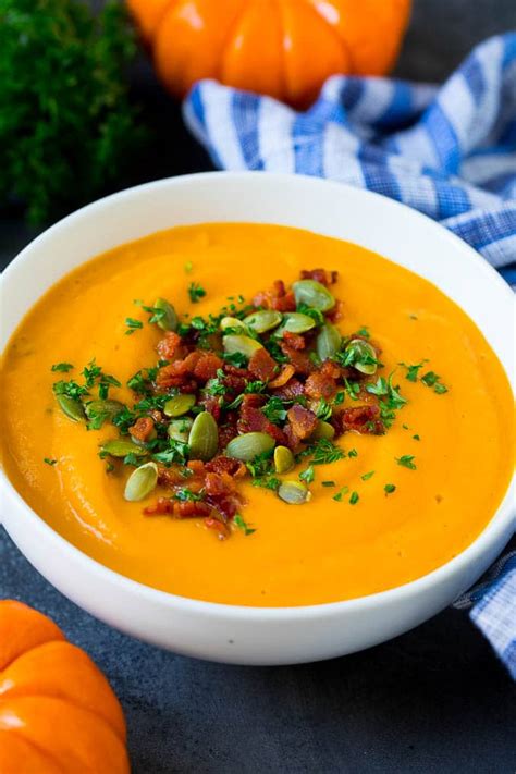 Pumpkin Soup with Bacon Recipe | Recipes.net