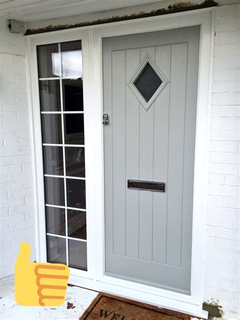 This Starling composite door with a heritage lock and chrome furniture, doesn't fail to impress ...