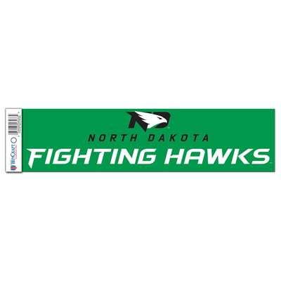 North Dakota Fighting Hawks Bumper Sticker