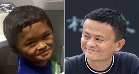 The little boy who looks like one of China's richest men - BBC News