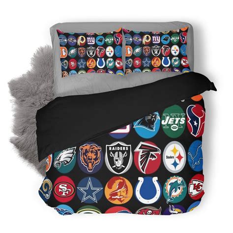 Order Nfl 67 3D Customized Duvet Cover Bedding Set from Brightroomy now!