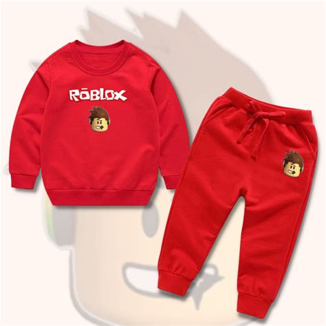 TERNO 2 in 1 Roblox for Kids Sweater and Jogger (0-12 years old) Jacket Jogger Sweatshirt ...