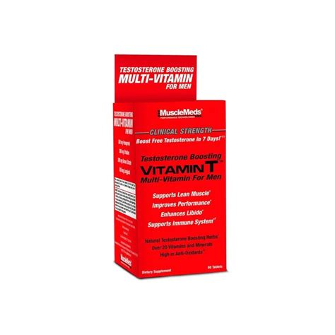 MuscleMeds Vitamin T + Test Booster 90 Tablets - Fitzone.pk