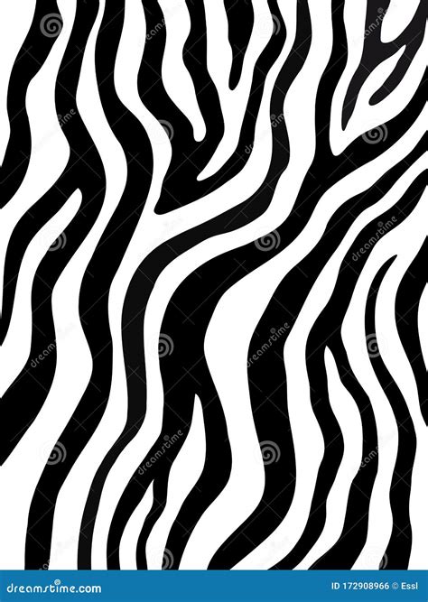 Zebra Stripes Seamless Pattern. Stock Vector - Illustration of abstract, pelt: 172908966