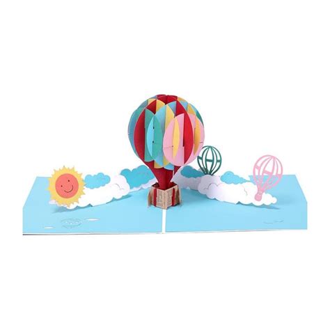 Balloon Pop up Card - Etsy