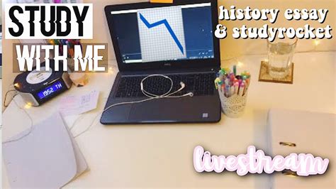 LIVE STUDY WITH ME 12//04//18 - YouTube