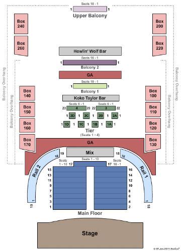 House Of Blues Tickets and House Of Blues Seating Chart - Buy House Of Blues Chicago Tickets IL ...