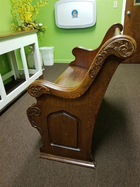 Antique Small Church Pew, 47" Price Range? | Antiques Board