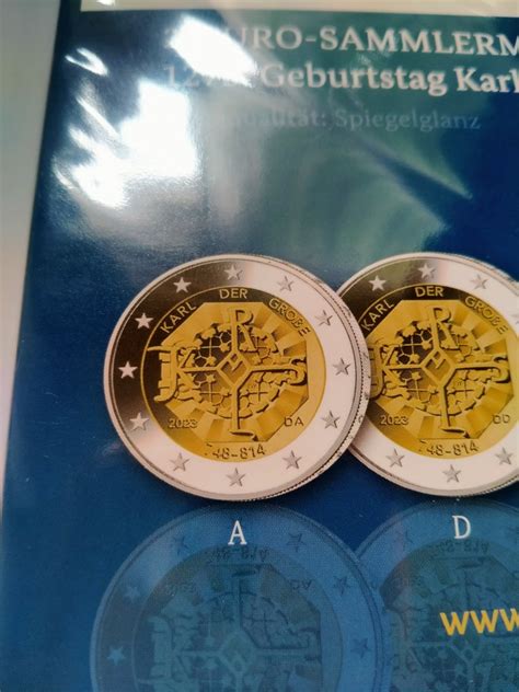 Germany. 2 Euro 2023 "Karel de Grote" Proof (5 coins) - Catawiki