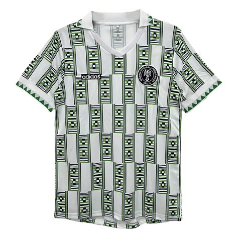 Retro 1994 Nigeria Away Soccer Jersey