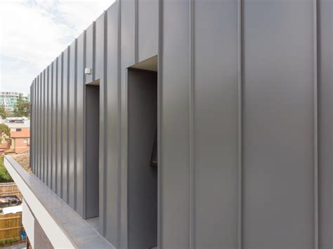 COLORBOND® steel Basalt® perfectly matched with Standing Seam | Architectural Cladding Suppliers