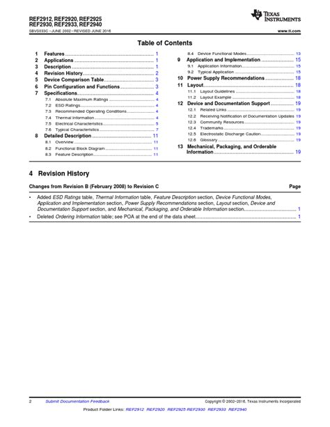 REF2930 DataSheet | Texas Instruments