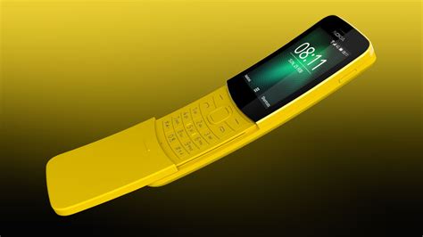 The banana-shaped Nokia 8110 4G is coming to Australia in late September - Tahium