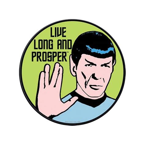 Star Trek Spock Live Long Prosper Sticker