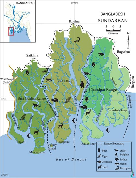 Sundarbans National Park Map