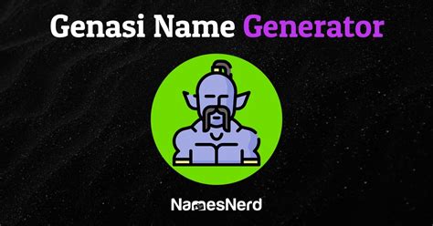 Genasi Name Generator