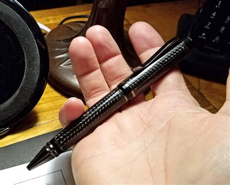 A Beautiful Pen Made with Real Carbon Fiber