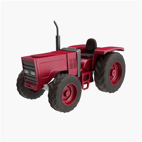 Tractor Free 3D Model - .fbx .obj - Free3D