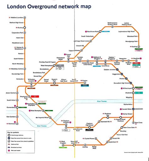 LONDON OVERGROUND | London Overground Map | ca1951rr | Flickr