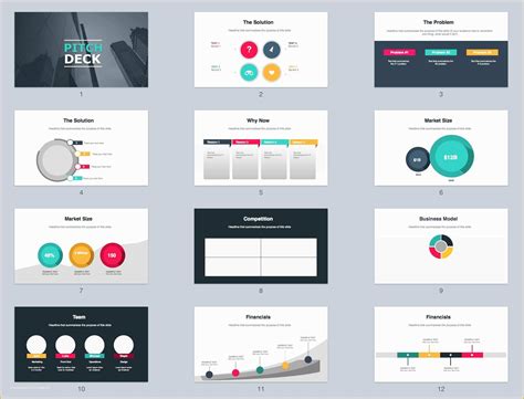 Pitch Deck Template Powerpoint Free Of the Best Pitch Deck Template Ever Ppt & Keynote ...