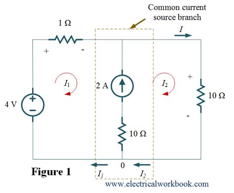 Super Mesh Analysis (theory, steps & examples) - Electricalworkbook