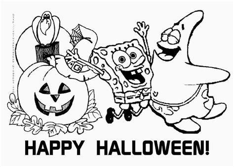 Free Printable nickelodeon halloween coloring pages for kids | Funny Halloween Day 2020 Quotes ...