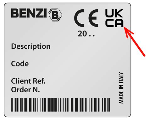 September 2022 – Brexit: UKCA marking | BENZI