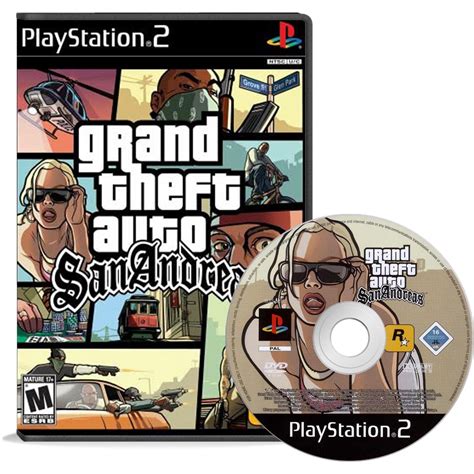 GTA San Andreas PlayStation 2 PS2 Edição de Colecionador - DVD Autorado de ALTA QUALIDADE ...