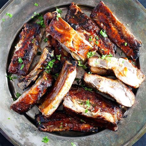 Air Fryer Pork Ribs (with a Sweet Glaze) - Where Is My Spoon