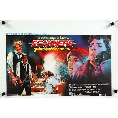 SCANNERS Movie Poster