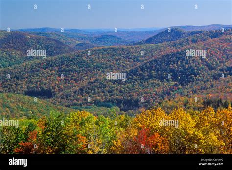 Berkshire Mountains in Autumn, Deerfield, Massachusetts Stock Photo - Alamy