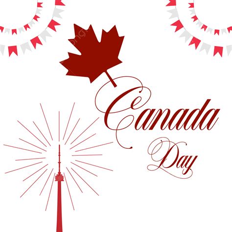 Victoria Day Canada Vector Art PNG, Canada Day Greeting Card Design With Transparent Background ...