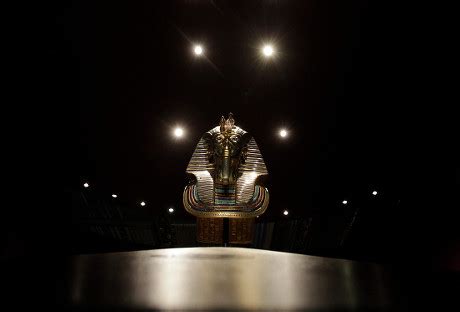 Mummy Mask Tutankhamun Seen Spotlight Tutankhamun Editorial Stock Photo - Stock Image | Shutterstock