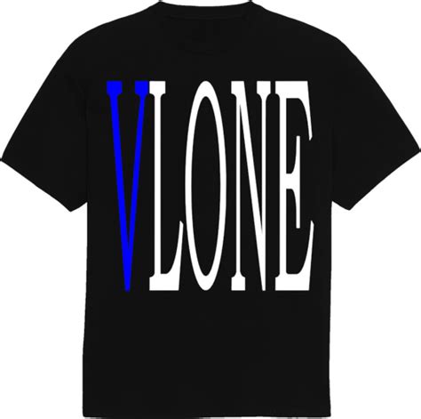 VLONE Black Blue 'Staple' T-Shirt | INC STYLE